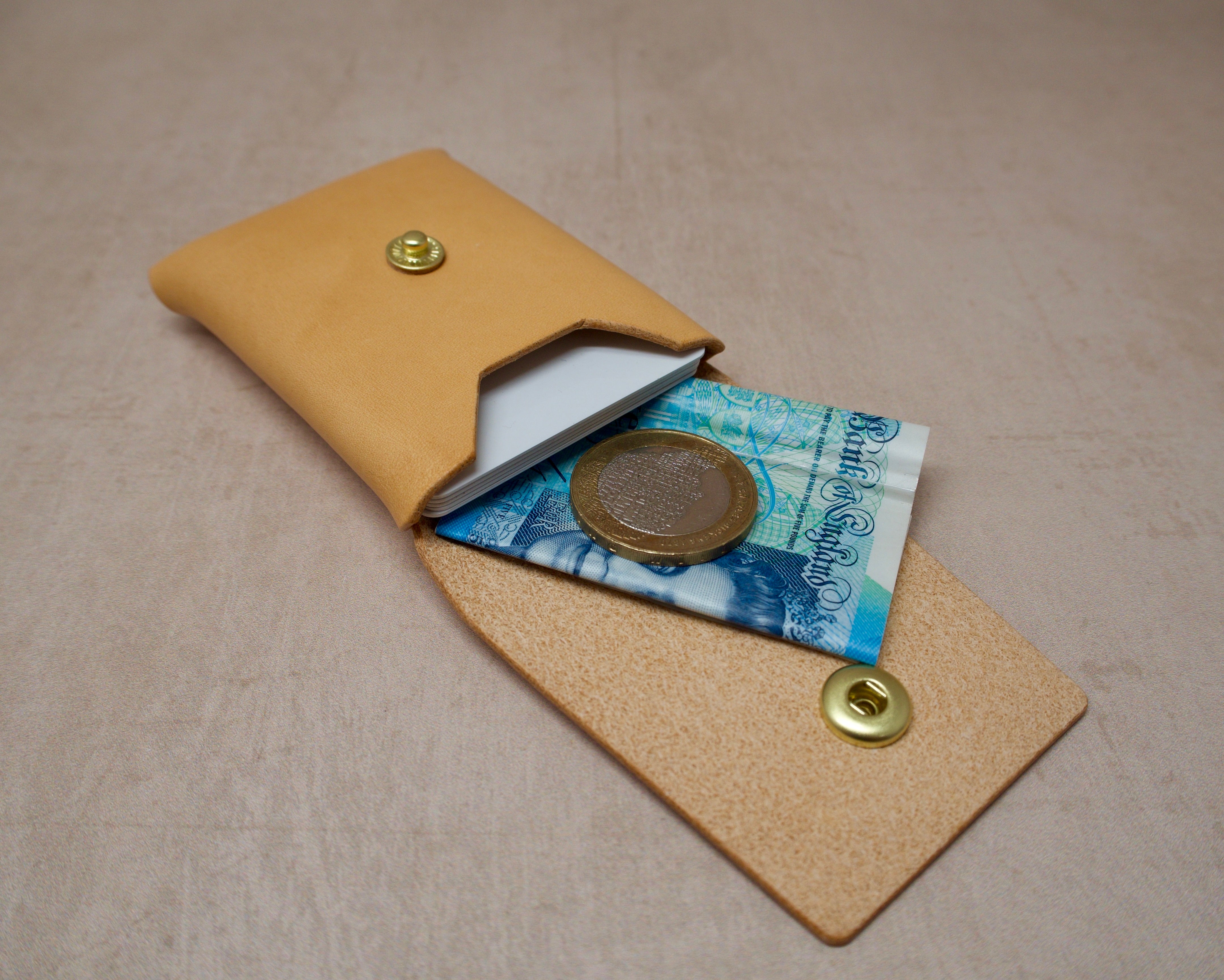 Penny Bun - 1 pocket stitchless pouch wallet