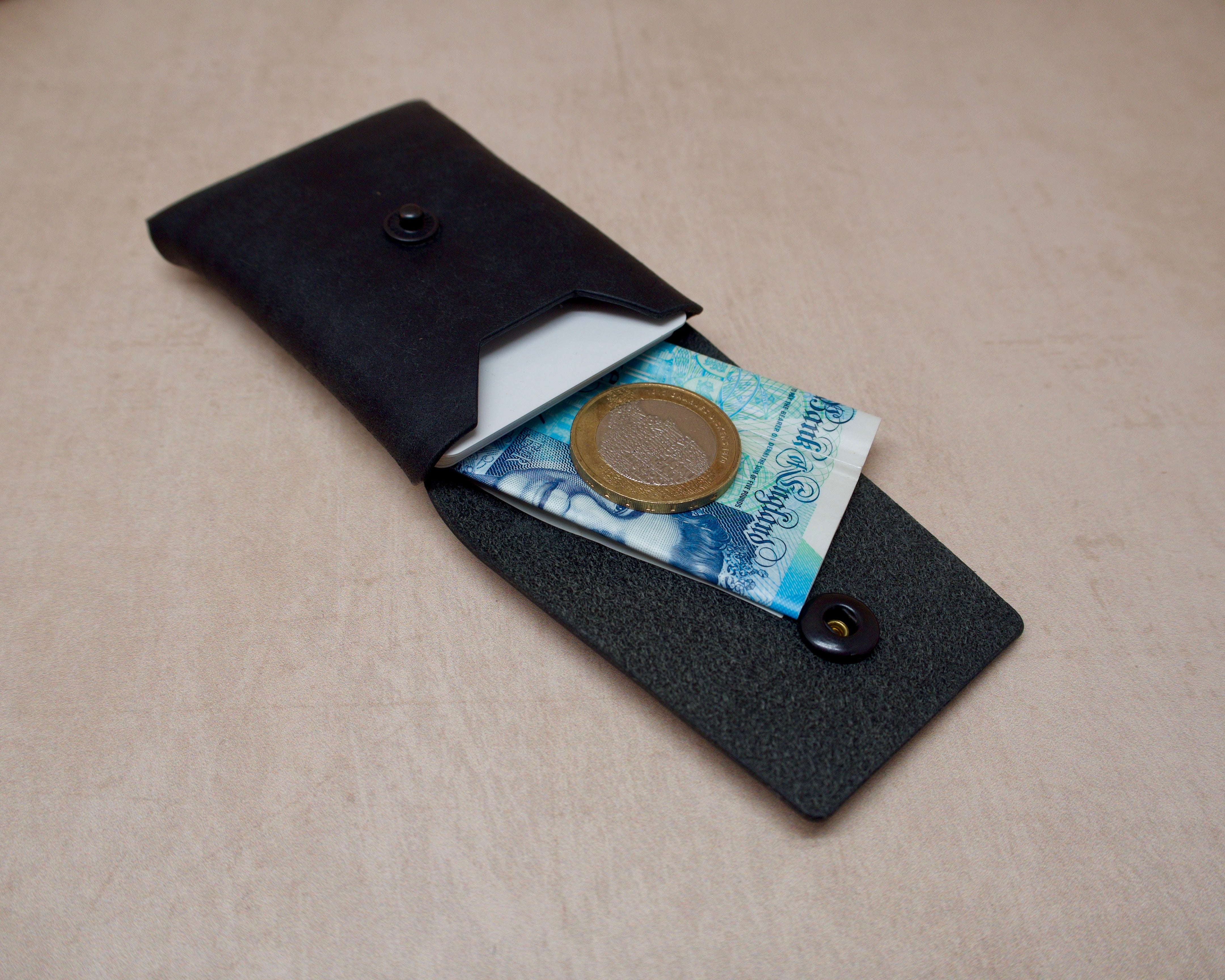 Penny Bun - 1 pocket stitchless pouch wallet