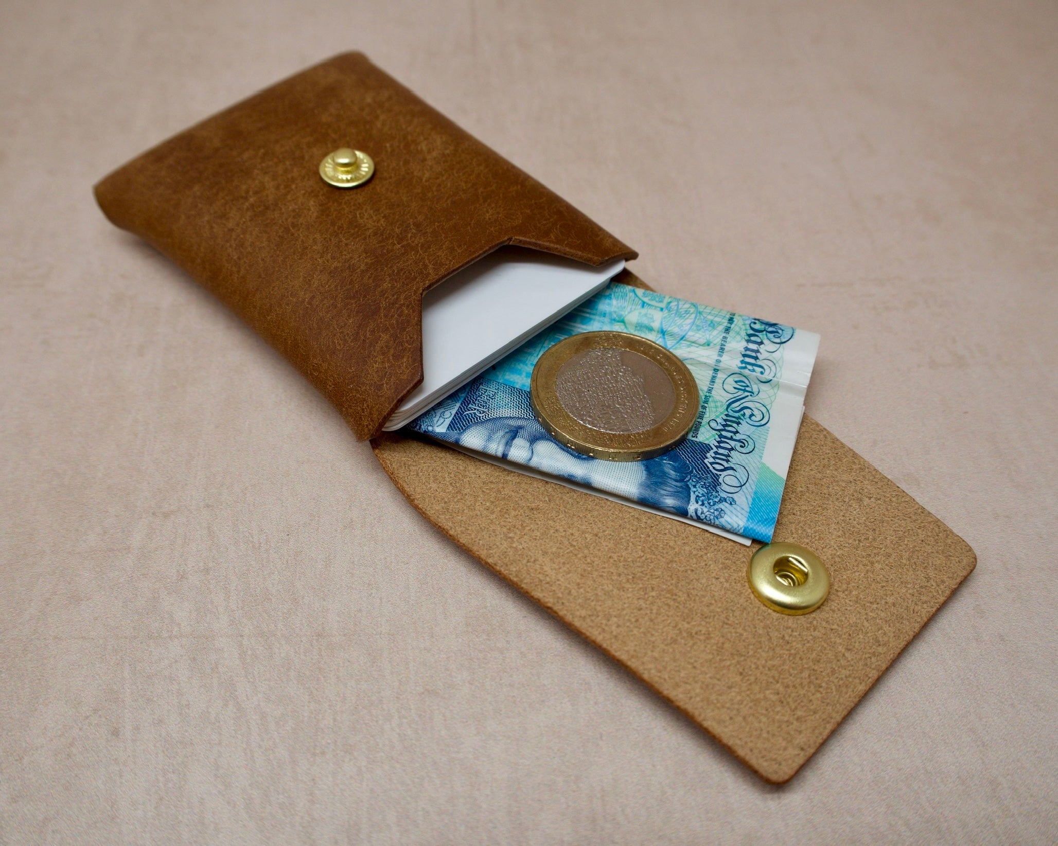 Penny Bun - 1 pocket stitchless pouch wallet