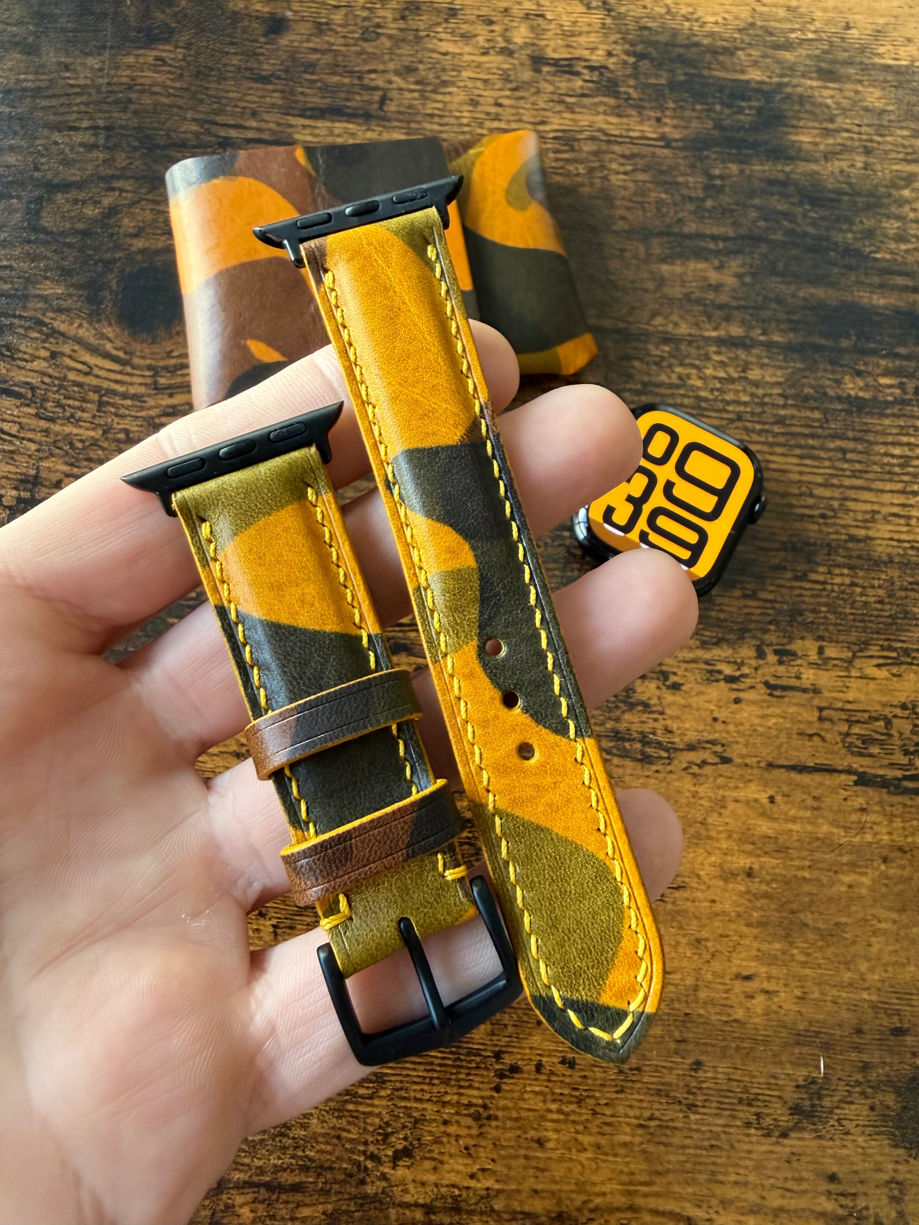 Custom Leather Watch Strap