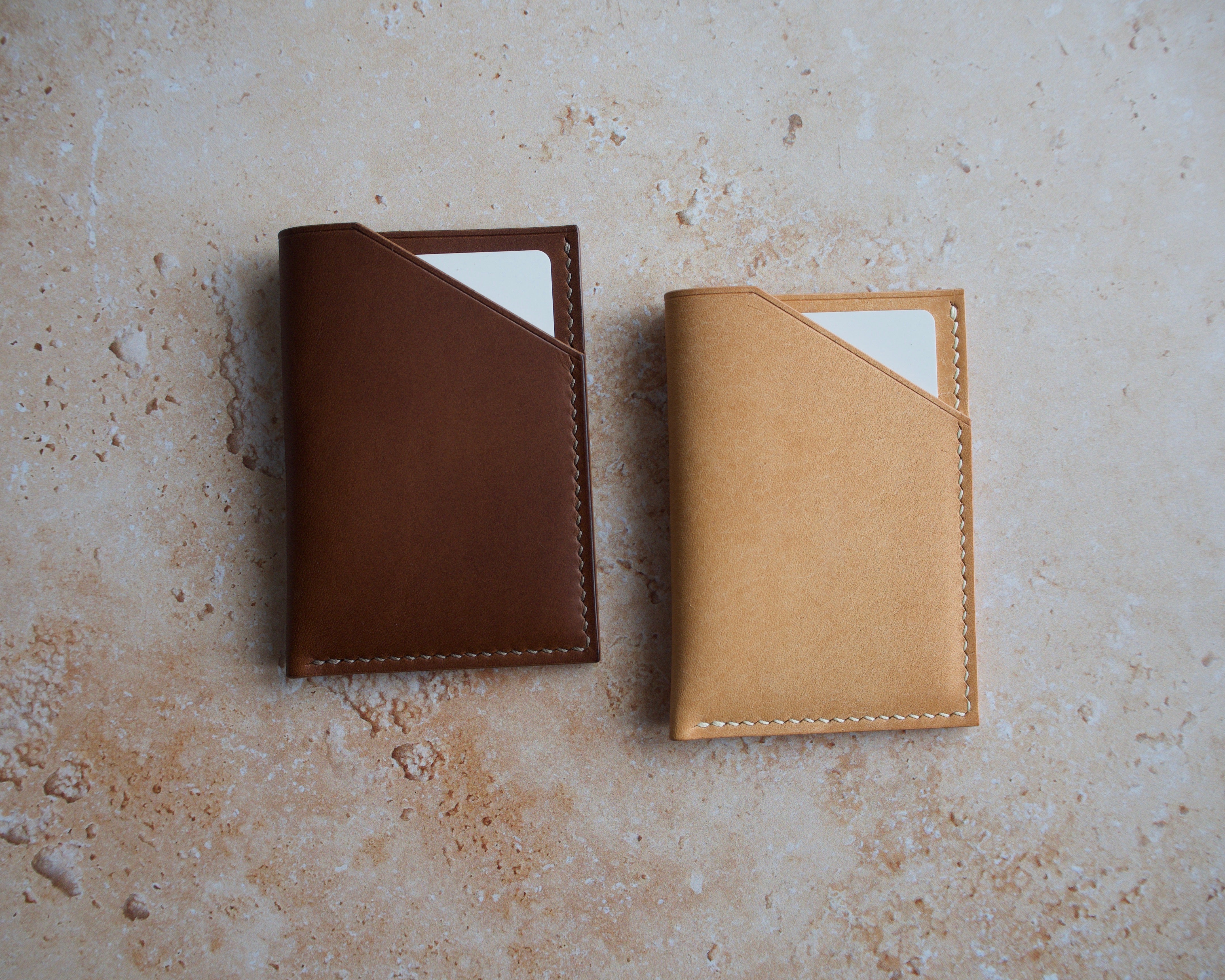 Alba - 2 Pocket Vertical Card Wallet