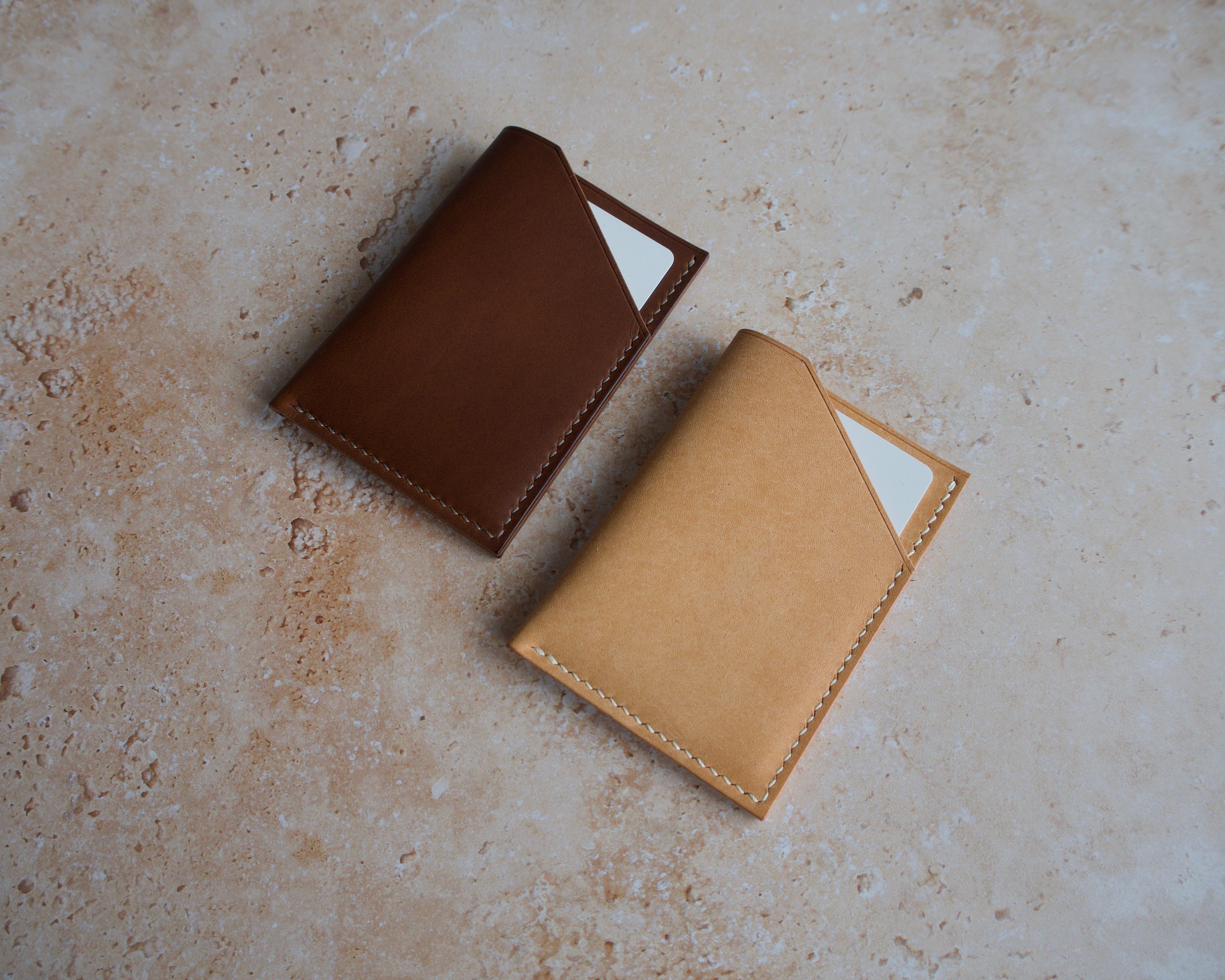 Alba - 2 Pocket Vertical Card Wallet