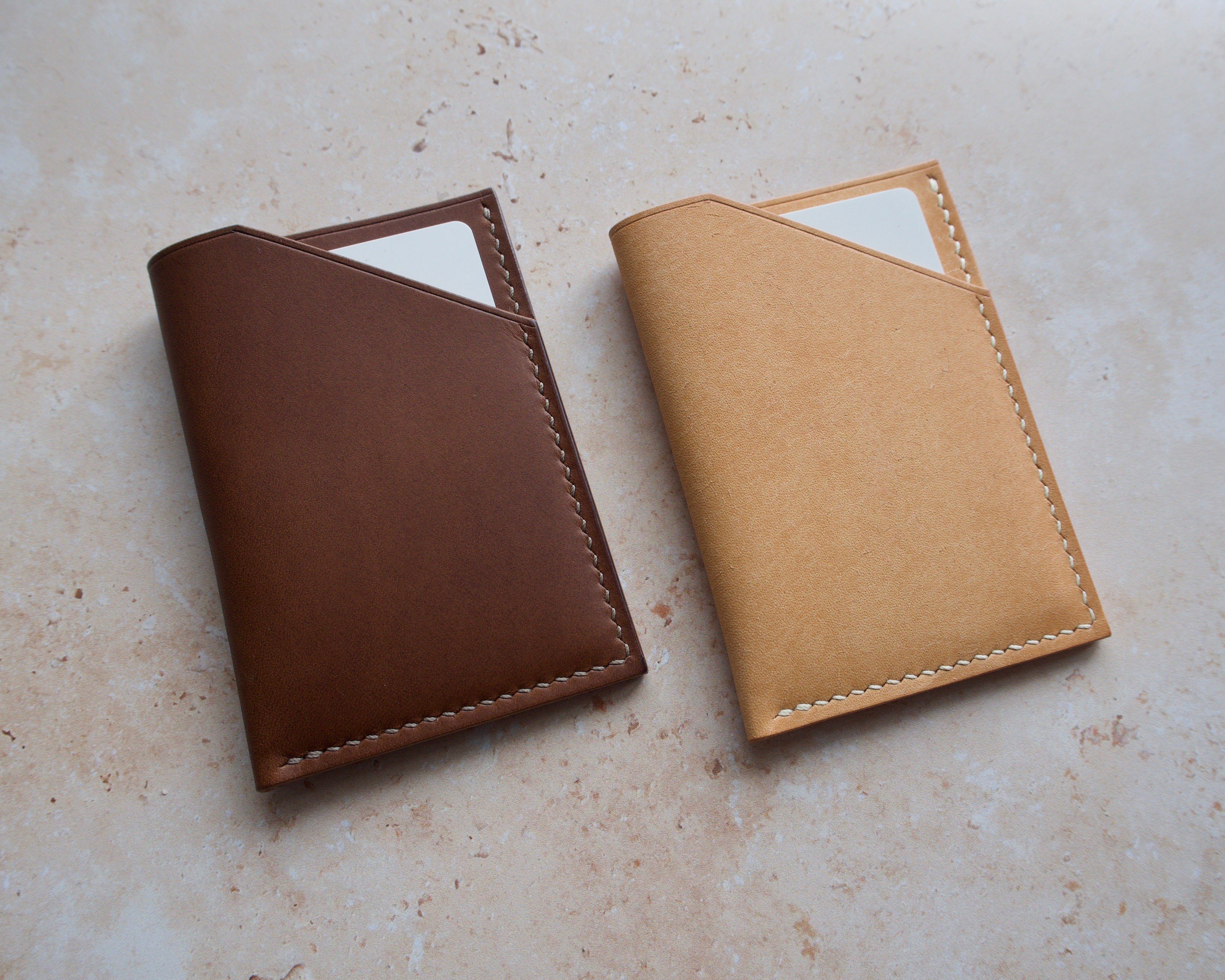 Alba - 2 Pocket Vertical Card Wallet